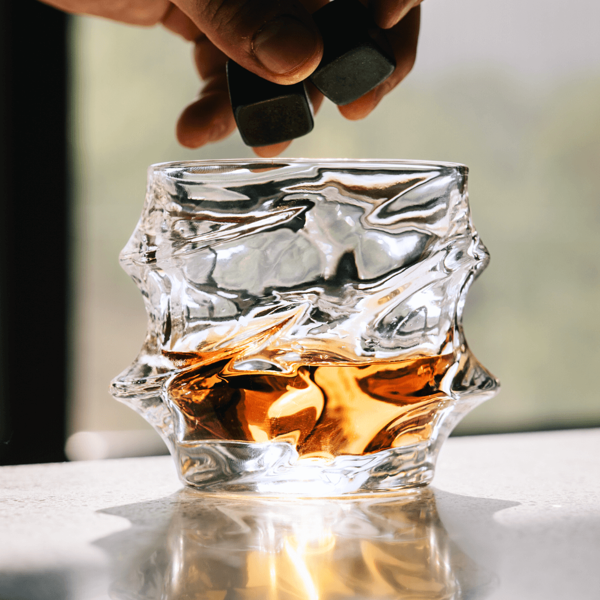 Storm Japanese Crystal Glass Set