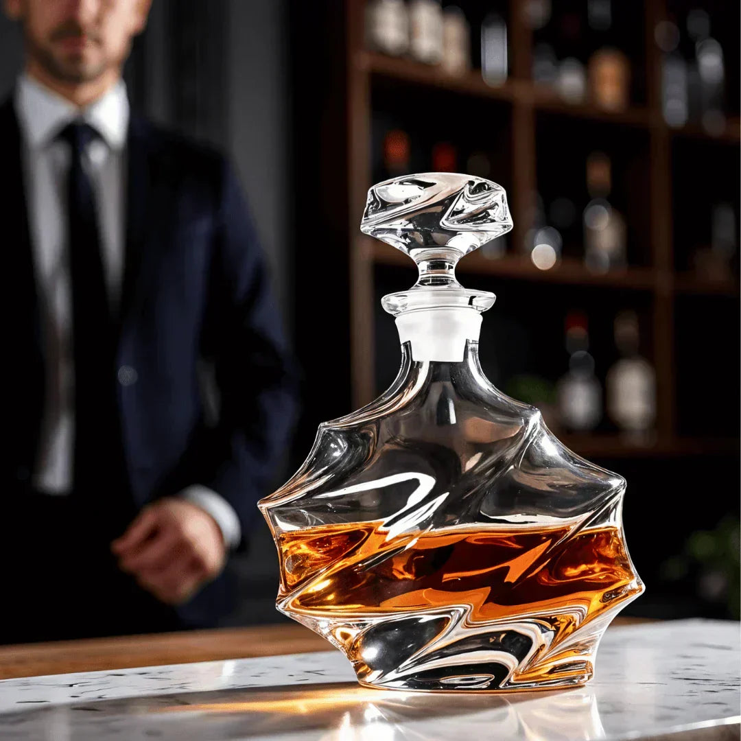 Storm Japanese Crystal Decanter